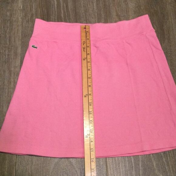 Lacoste Pink Cotton Veronica Skirt 6 - Picture 4 of 7